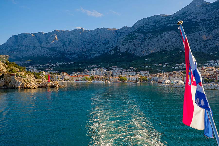 croatian cruise flag