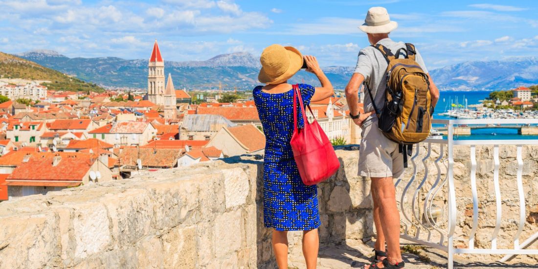 Older couple in Croatia