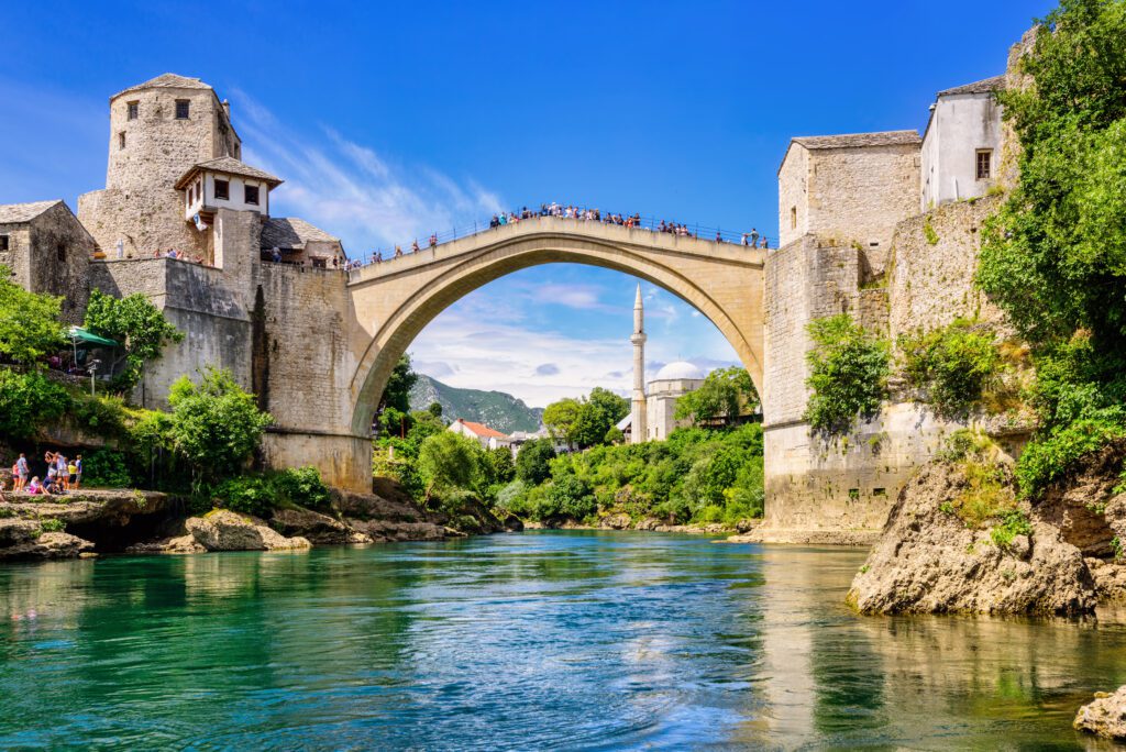 Croatia to Bosnia and Herzegovina - mostar