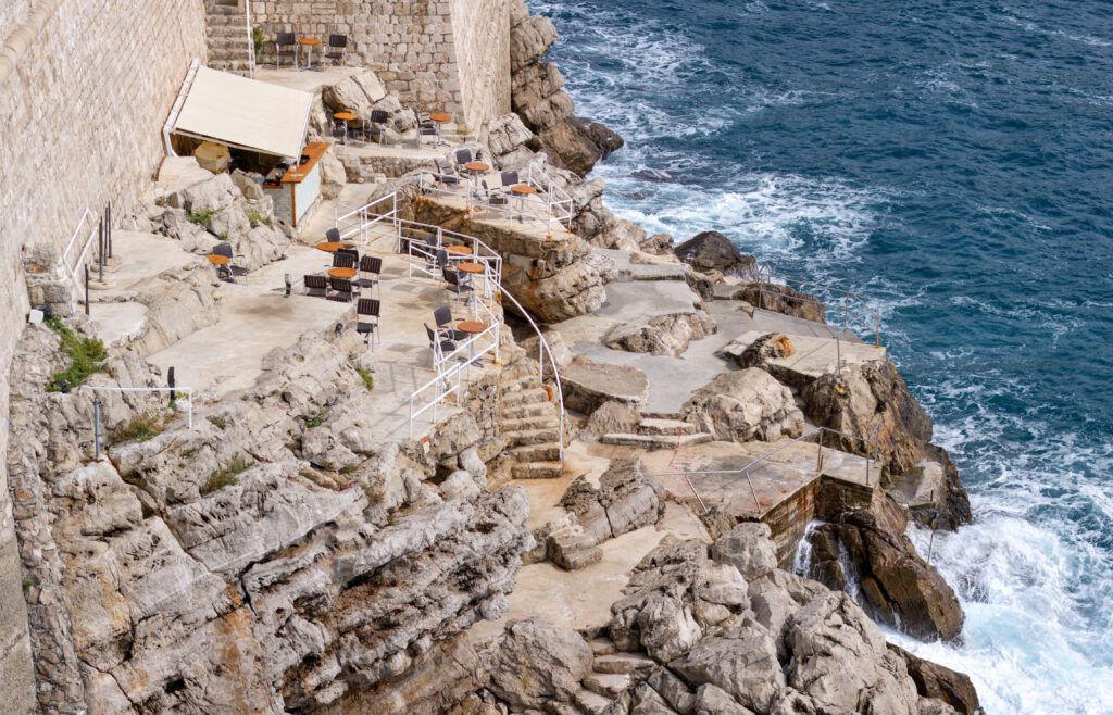 Bars in Croatia with a view