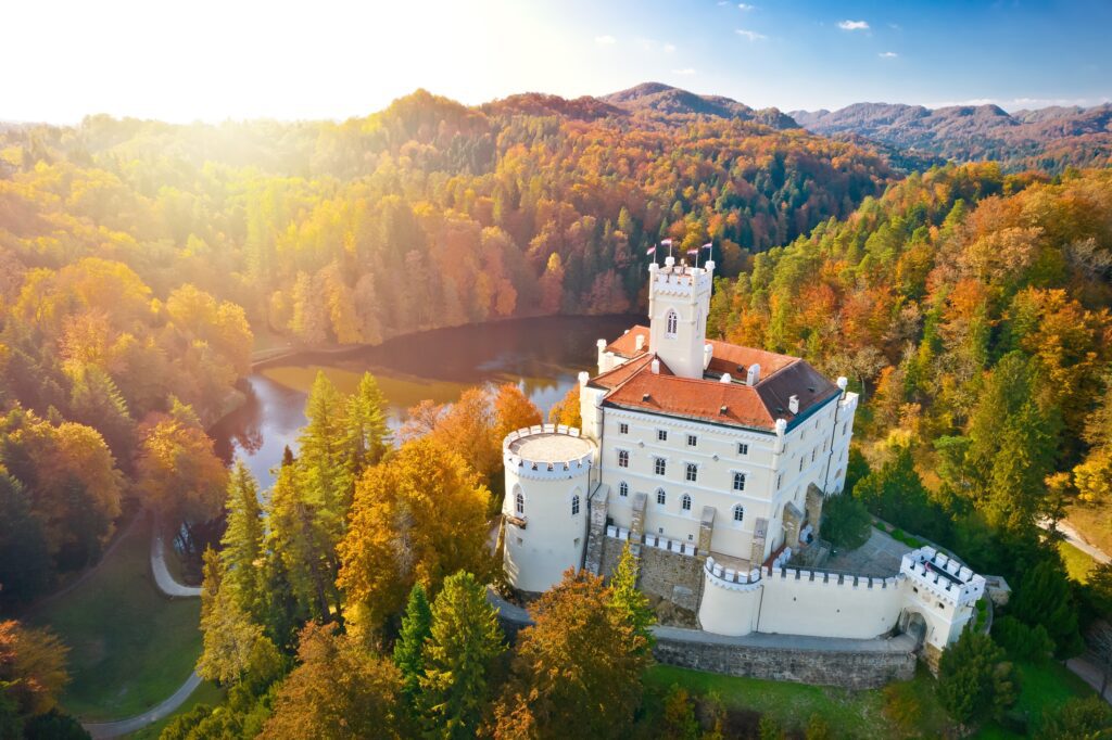 Trakošćan Castle - Croatian castles